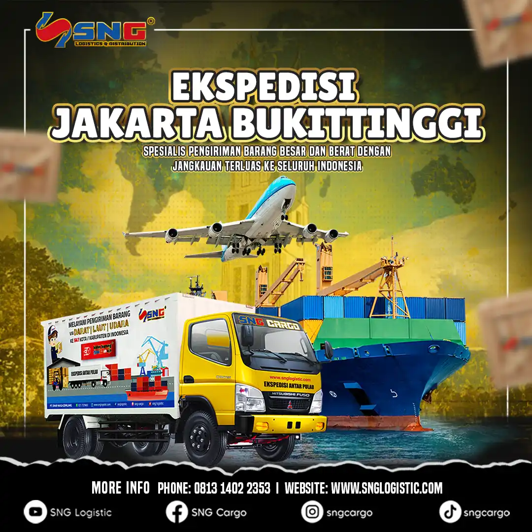 Ekspedisi Jakarta Bukittinggi via Pengiriman Cargo